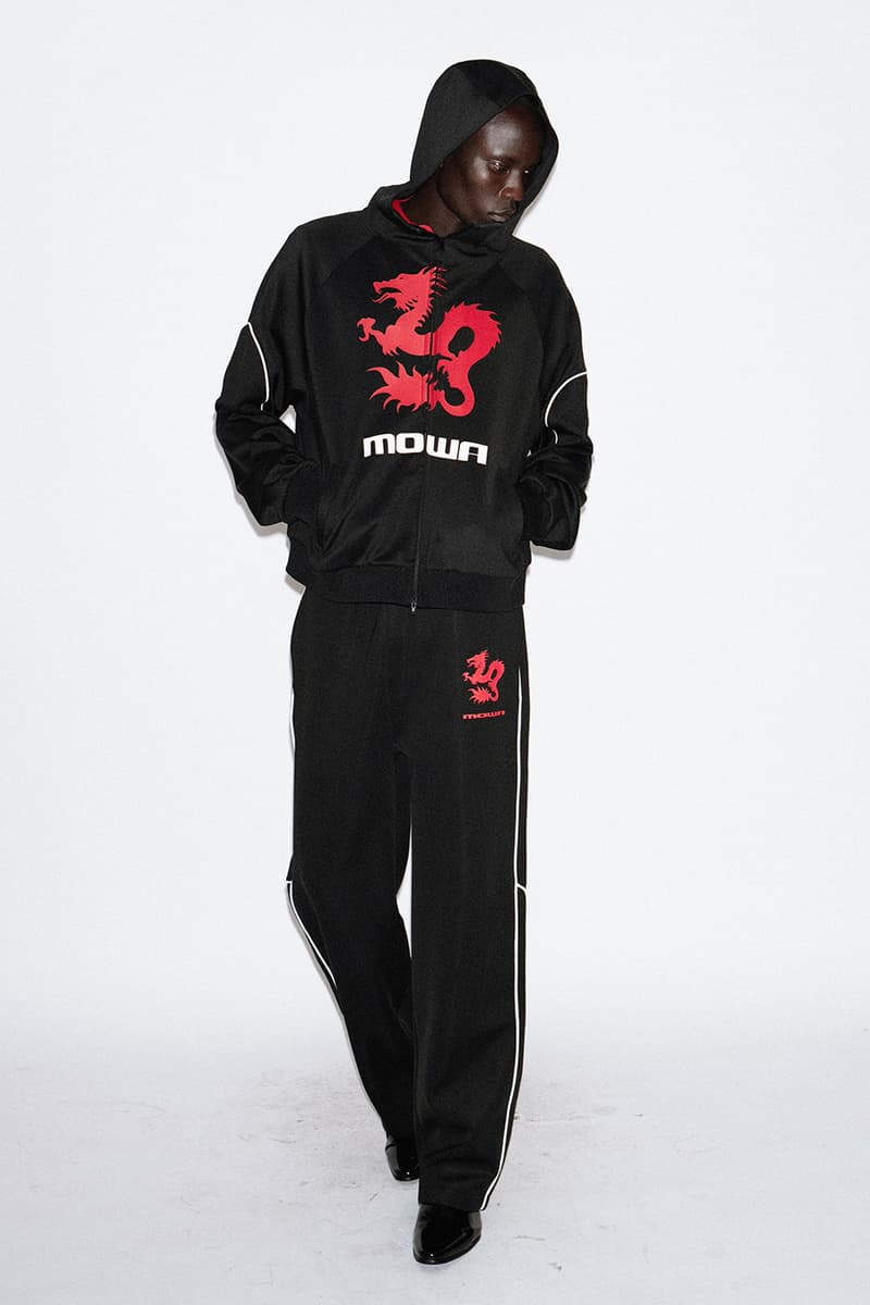 Mowalola Pits the Union Jack Against NY in a Rebellious New Drop Mowalola ogunlesi sweater sweatpants hoodies jackets michael jackson shirt graphic