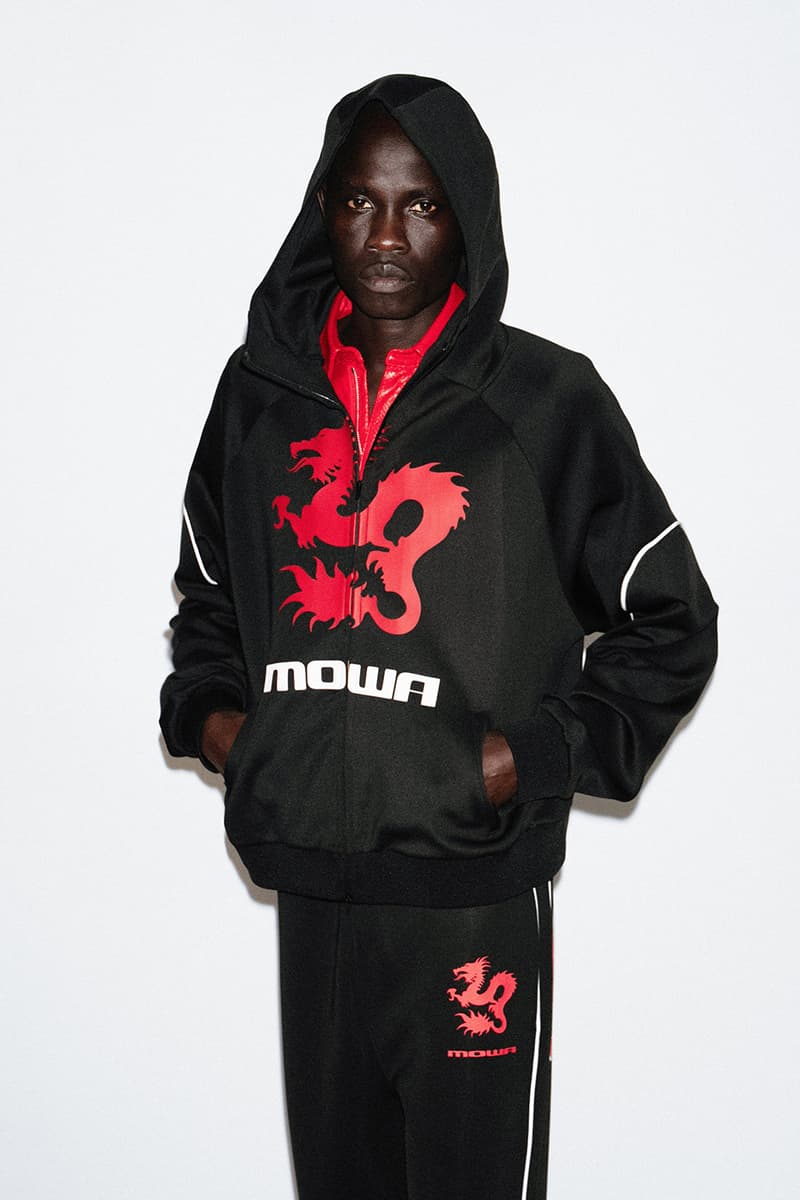 Mowalola Pits the Union Jack Against NY in a Rebellious New Drop Mowalola ogunlesi sweater sweatpants hoodies jackets michael jackson shirt graphic