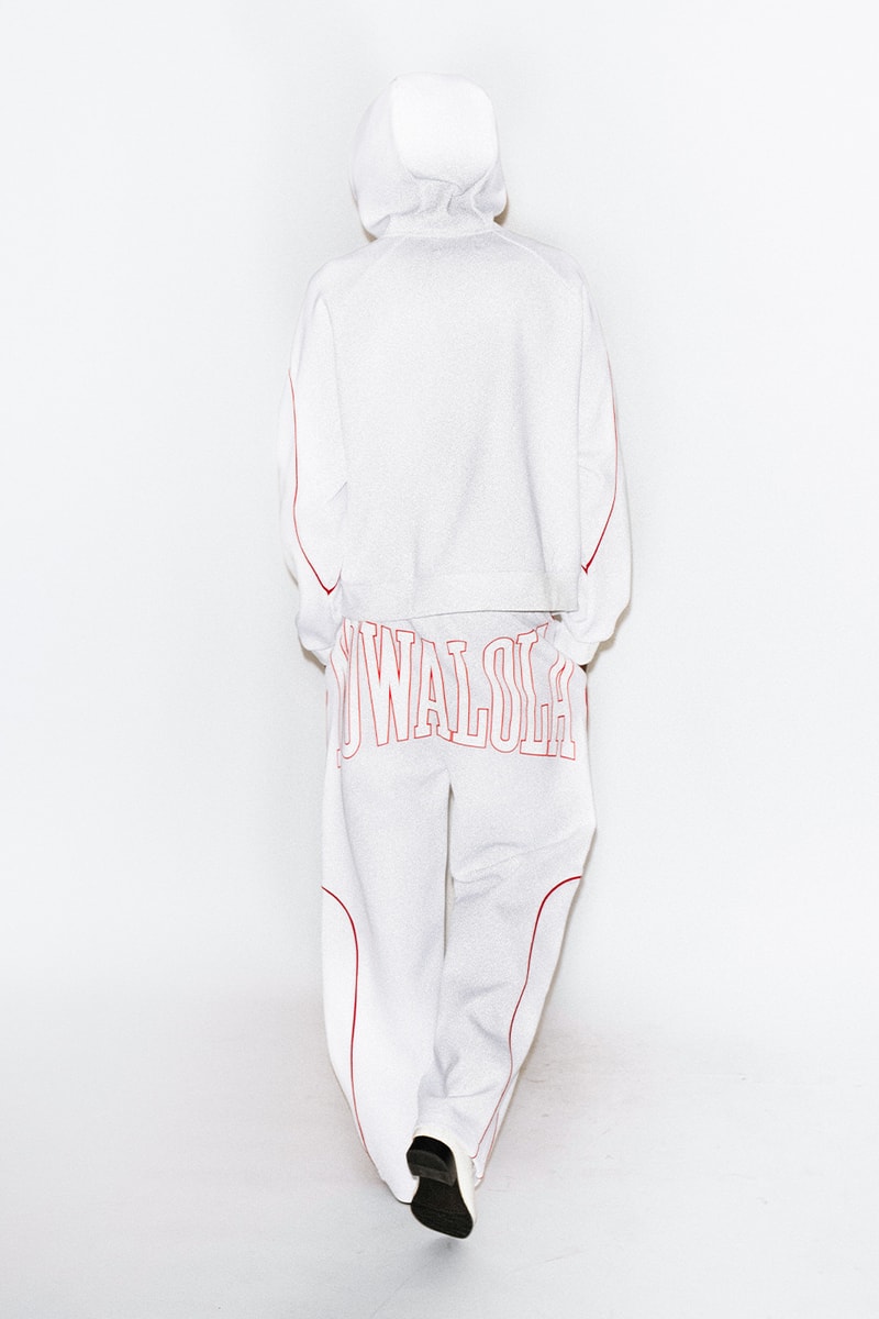 Mowalola Pits the Union Jack Against NY in a Rebellious New Drop Mowalola ogunlesi sweater sweatpants hoodies jackets michael jackson shirt graphic
