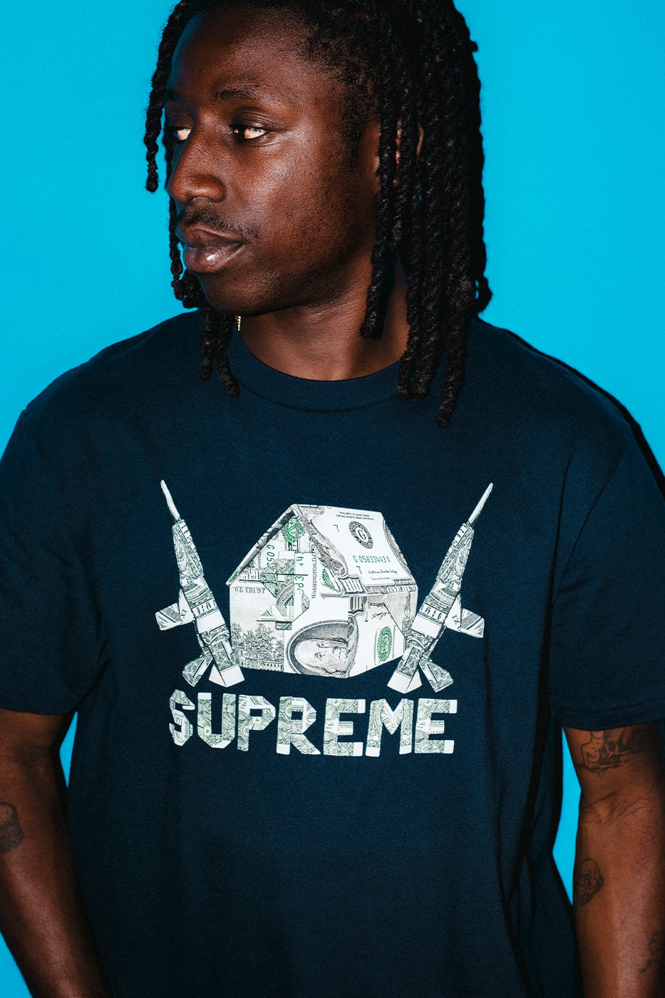 Supreme Spring 2026 Tees Release Info Collection Origami Tee. Original artwork by Art Dealer. Alone Time Tee Aretha Tee. Original photography by Lee Friedlander. Hard Tee. Original artwork by Marc Hundley. Grim Reaper Tee. Original artwork by Art Dealer. God Save Us Tee. Original artwork by Jamie Reid.