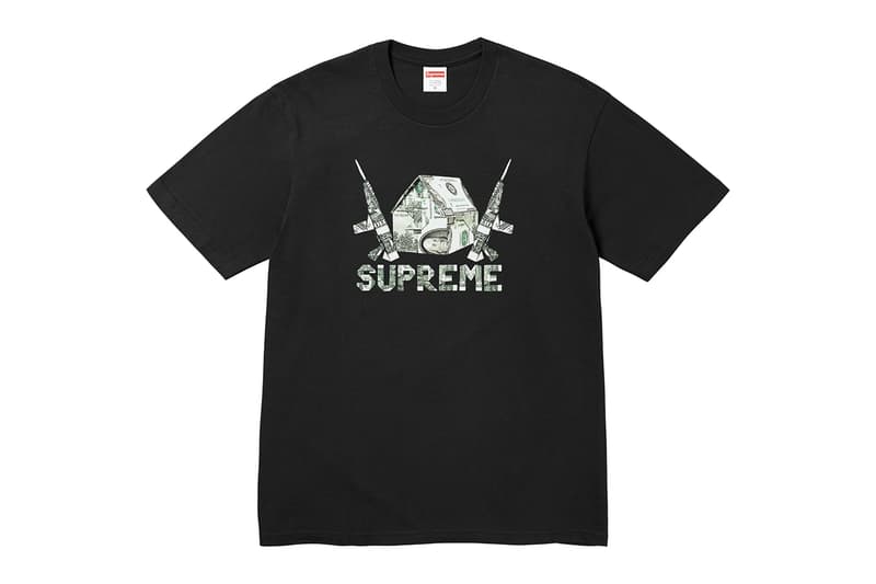 Supreme Spring 2026 Tees Release Info Collection Origami Tee. Original artwork by Art Dealer. Alone Time Tee Aretha Tee. Original photography by Lee Friedlander. Hard Tee. Original artwork by Marc Hundley. Grim Reaper Tee. Original artwork by Art Dealer. God Save Us Tee. Original artwork by Jamie Reid.
