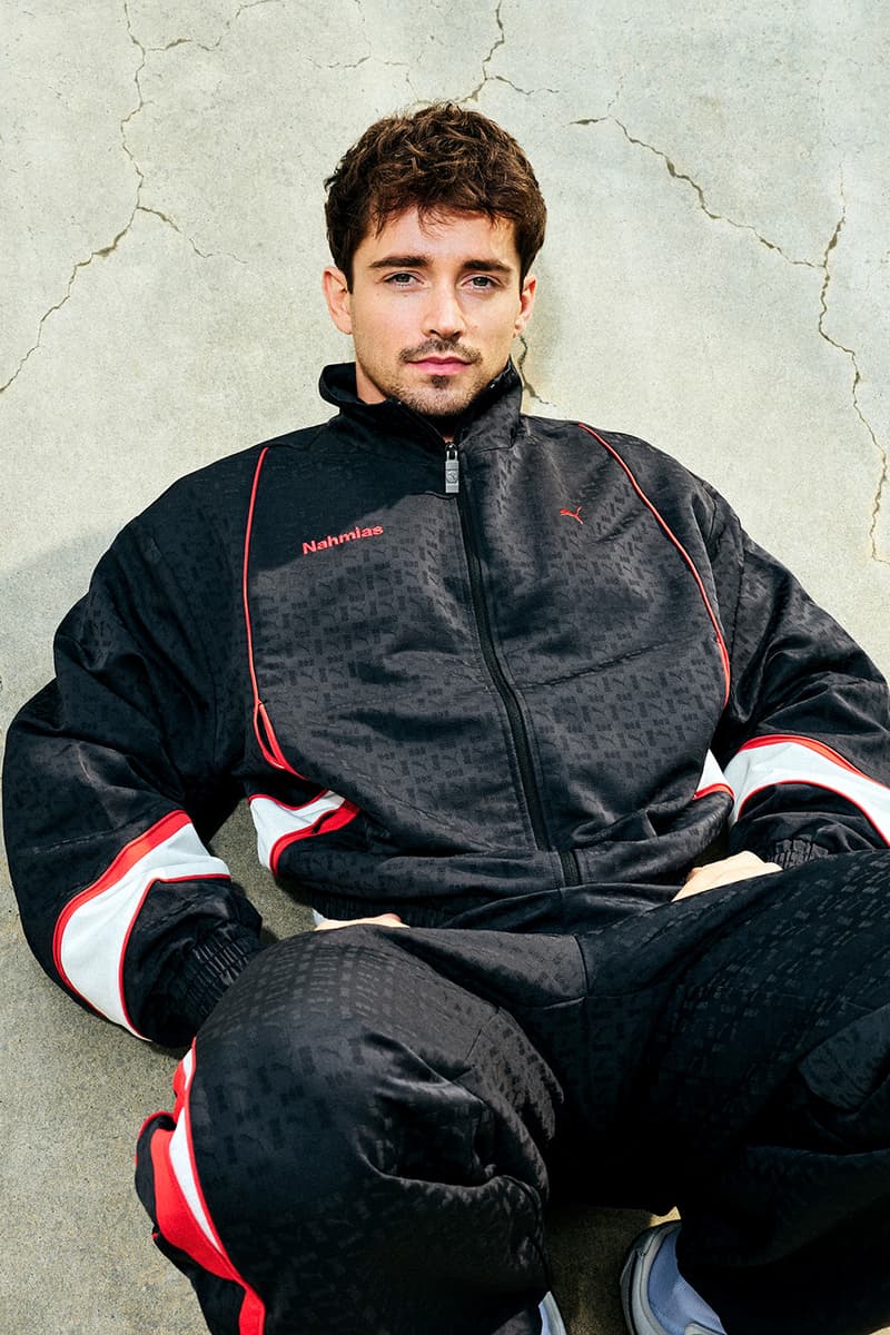 NAHMIAS PUMA Collaboration collection charles leclerc campaign Release Info