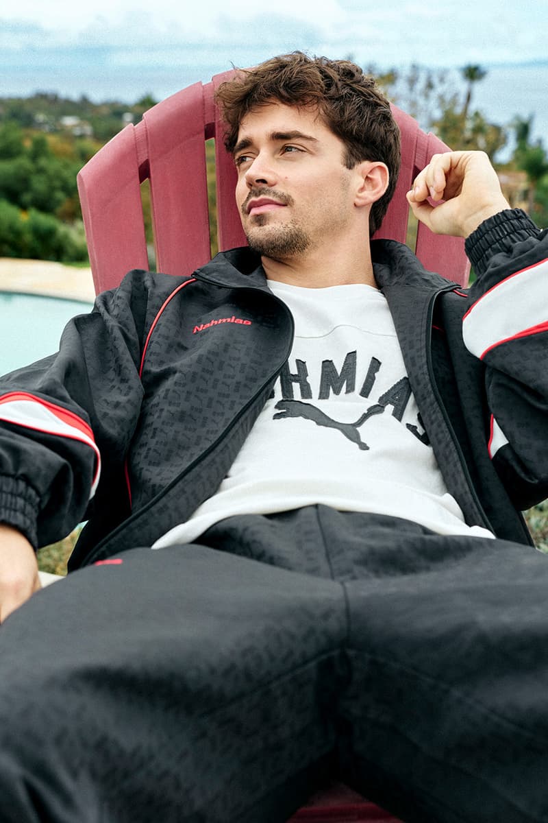 NAHMIAS PUMA Collaboration collection charles leclerc campaign Release Info