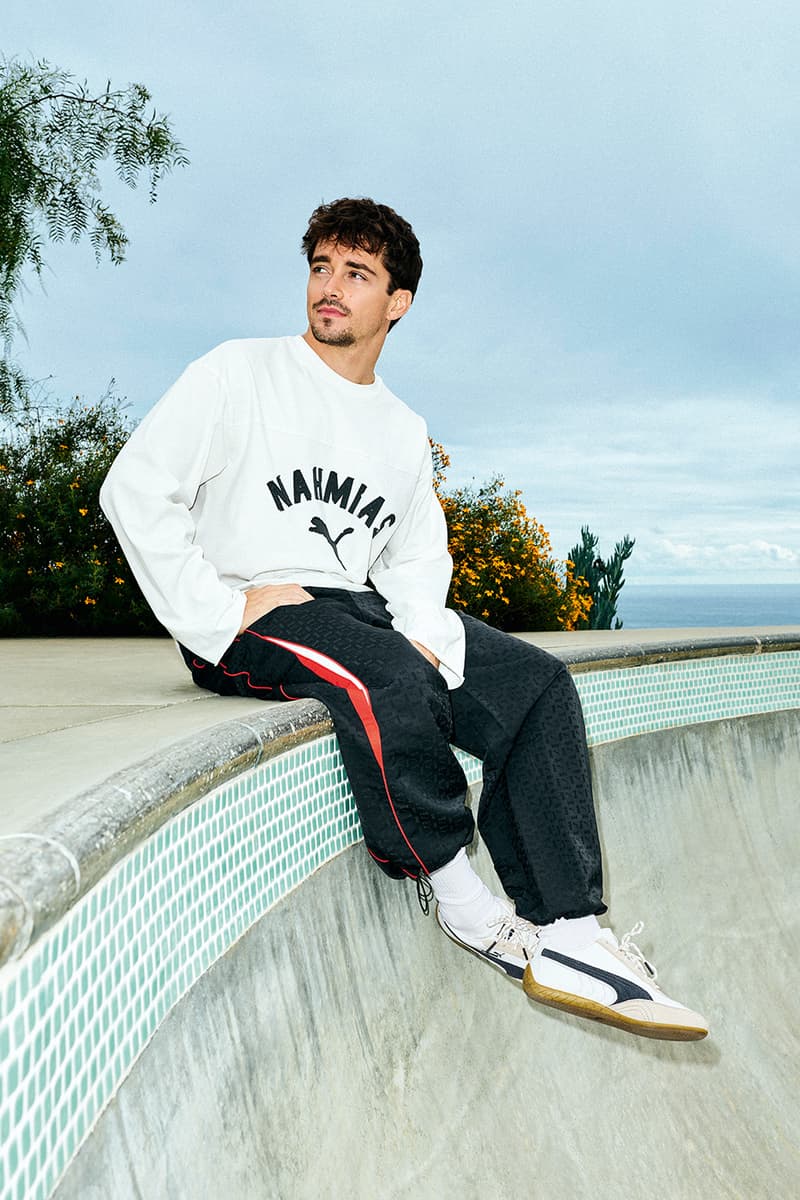 NAHMIAS PUMA Collaboration collection charles leclerc campaign Release Info