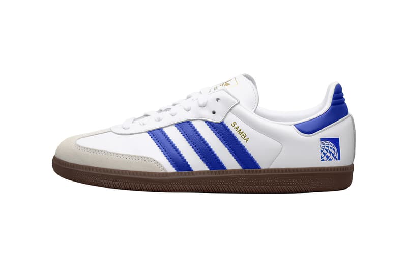United Airlines 100th anniversary adidas Samba Collab official Images preview