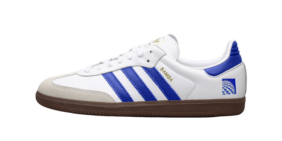 United Airlines x adidas Samba Collab Images | Hypebeast