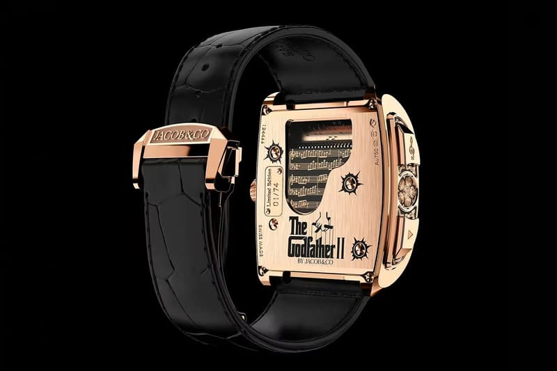 Jacob & Co. Unveils 'The Godfather II:' The World's First Double-Melody Musical Watch "The Godfather's Waltz" and "The Godfather Love Theme."