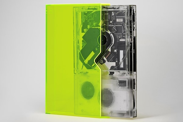 km5 Gives Transparent Tech a High-Voltage Facelift With Its New Neon Audio Collection cd players earphones headphones