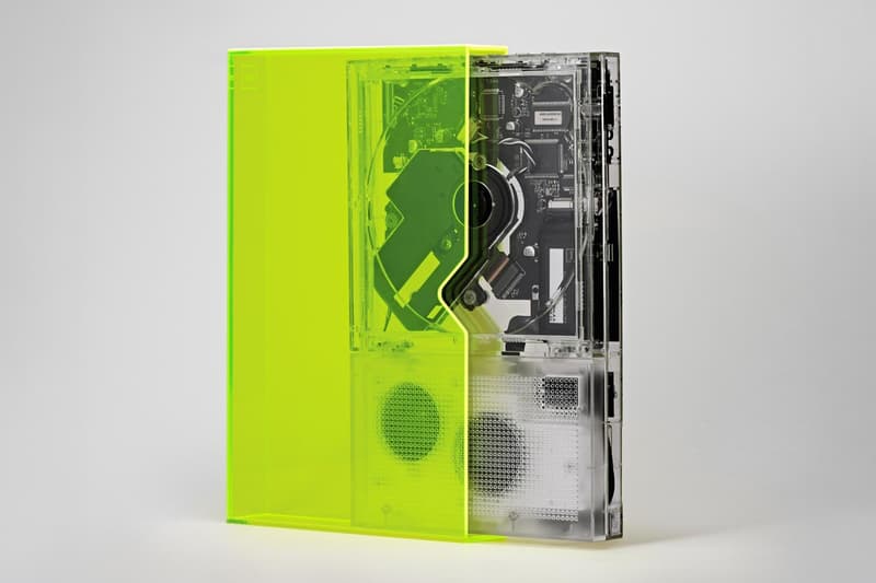 km5 Gives Transparent Tech a High-Voltage Facelift With Its New Neon Audio Collection cd players earphones headphones