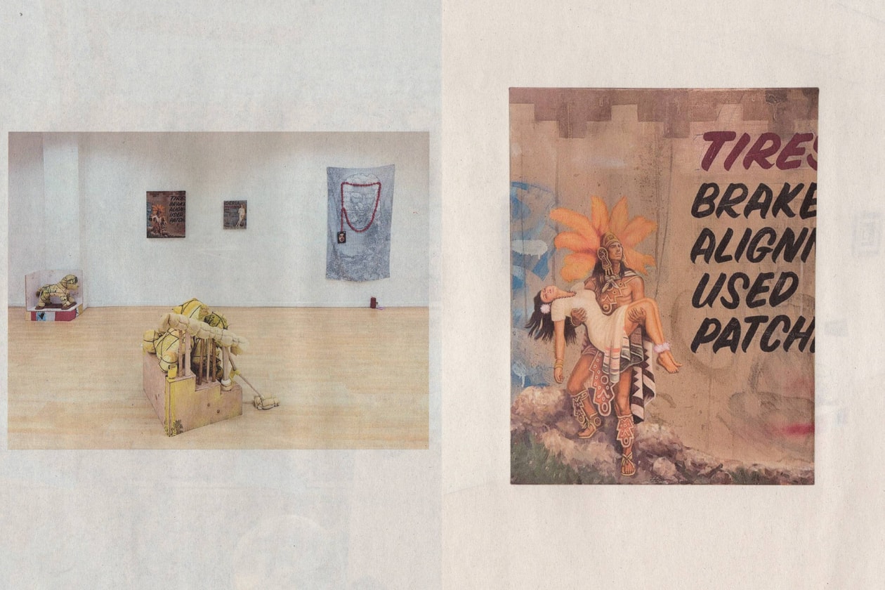 Red Expanse 'Inocentes' New York Exhibition Red Lebanese Alien Libros Art Artworks