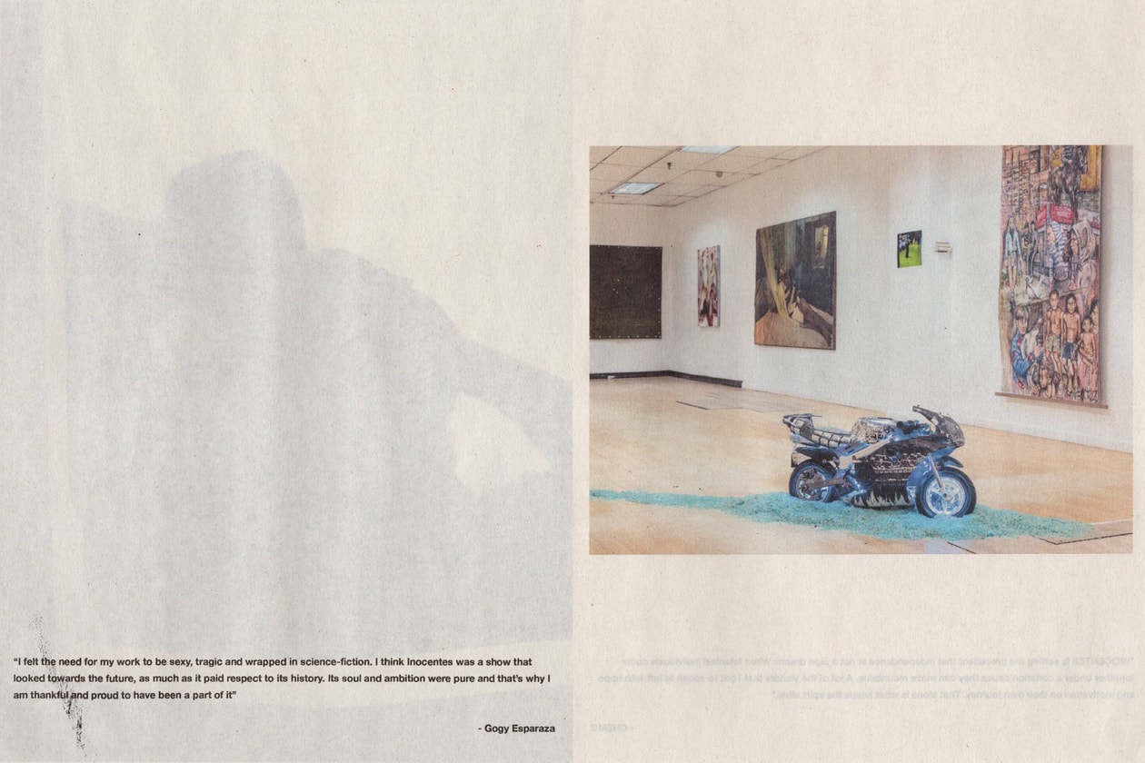 Red Expanse 'Inocentes' New York Exhibition Red Lebanese Alien Libros Art Artworks