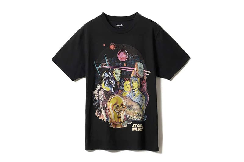 graniph 'Star Wars' Join Forces SS26 Collaborative Collection chewbaka trilogy luke skywalker yoda cp3 darth vader storm trooper collaboration