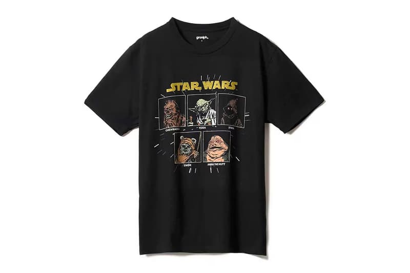 graniph 'Star Wars' Join Forces SS26 Collaborative Collection chewbaka trilogy luke skywalker yoda cp3 darth vader storm trooper collaboration