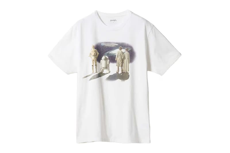 graniph 'Star Wars' Join Forces SS26 Collaborative Collection chewbaka trilogy luke skywalker yoda cp3 darth vader storm trooper collaboration