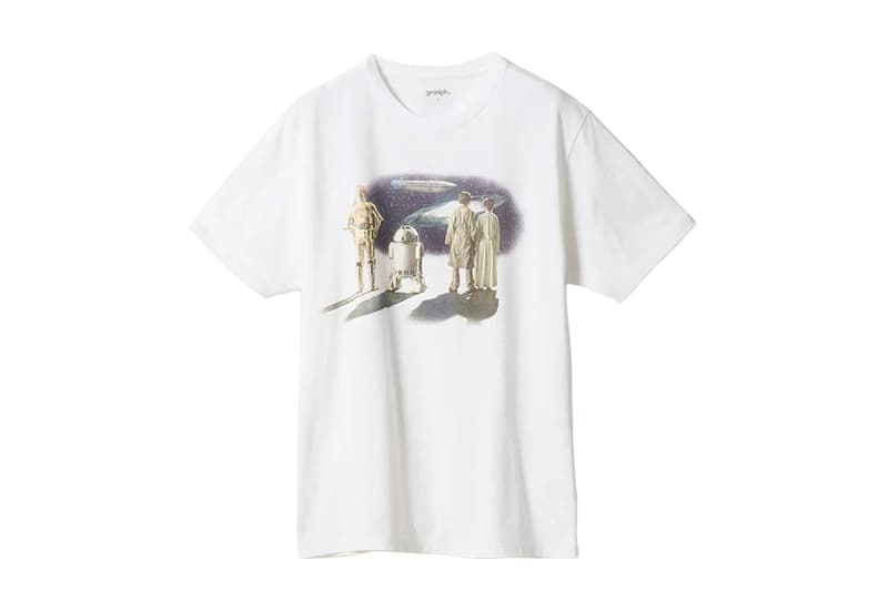 graniph 'Star Wars' Join Forces SS26 Collaborative Collection chewbaka trilogy luke skywalker yoda cp3 darth vader storm trooper collaboration