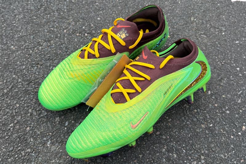 Closer Look at the Travis Scott x Nike Phantom 6 Low Elite cactus jack football cleats soccer boots