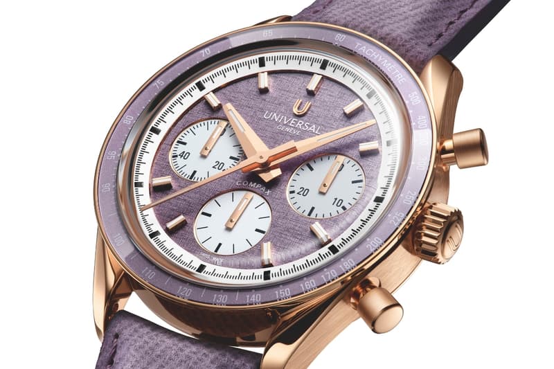 Universal Genève Relaunch Polerouter Compax Cabriolet Disco Mini  Couture Collection & Signature Timepieces   