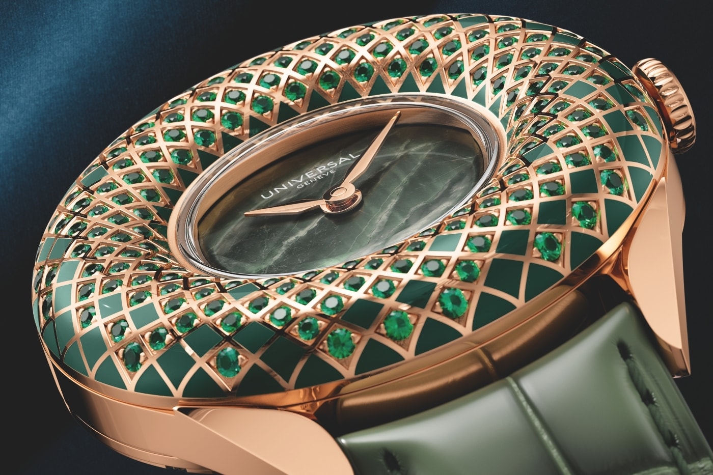 Universal Genève Relaunch Polerouter Compax Cabriolet Disco Mini  Couture Collection & Signature Timepieces   