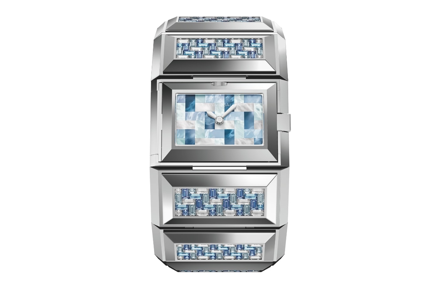 Universal Genève Relaunch Polerouter Compax Cabriolet Disco Mini  Couture Collection & Signature Timepieces   