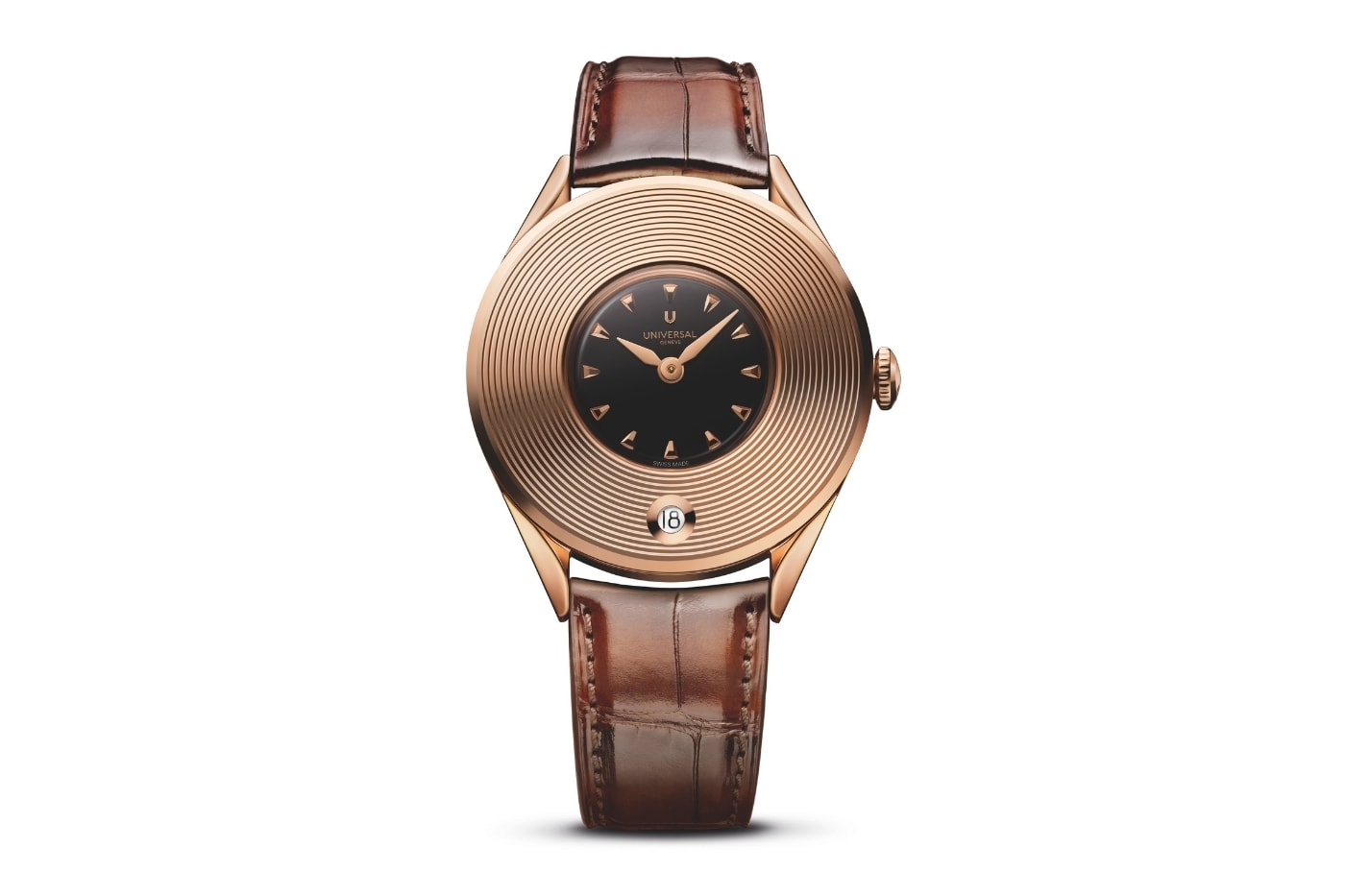 Universal Genève Relaunch Polerouter Compax Cabriolet Disco Mini  Couture Collection & Signature Timepieces   