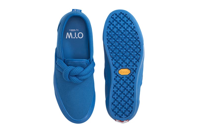 Vans Slip On 98 Knot vibram pack black off white daphne blue VN000Y1D2BO VN000Y1DICP Release Info