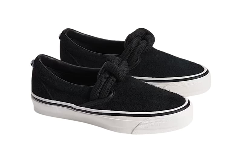 Vans Slip On 98 Knot vibram pack black off white daphne blue VN000Y1D2BO VN000Y1DICP Release Info