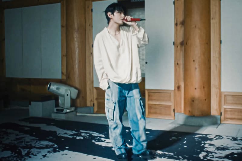 BTS Wears JiyongKim Live SWIM Performance arirang