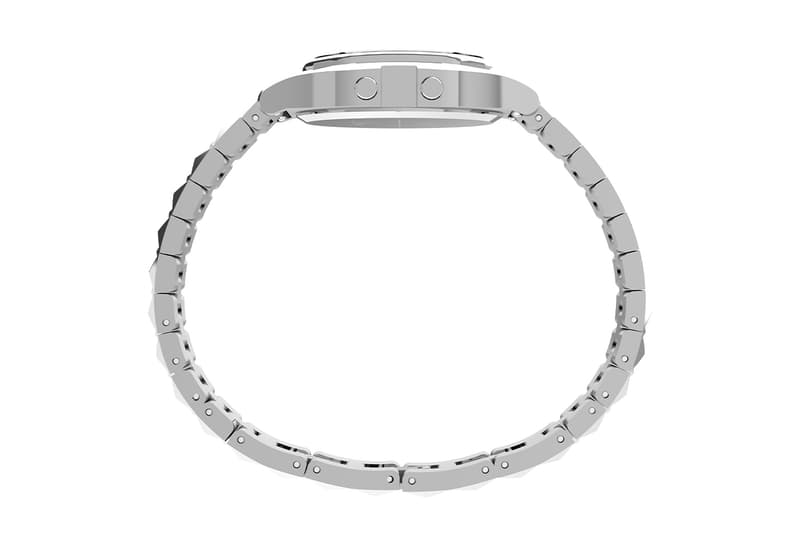Dime and Timex Give the Classic T80 a Badass Studded Makeover collaboration wrist watch
