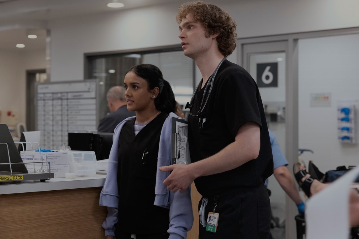 Lucas Iverson The Pitt saison 2 James Ogilvie interview