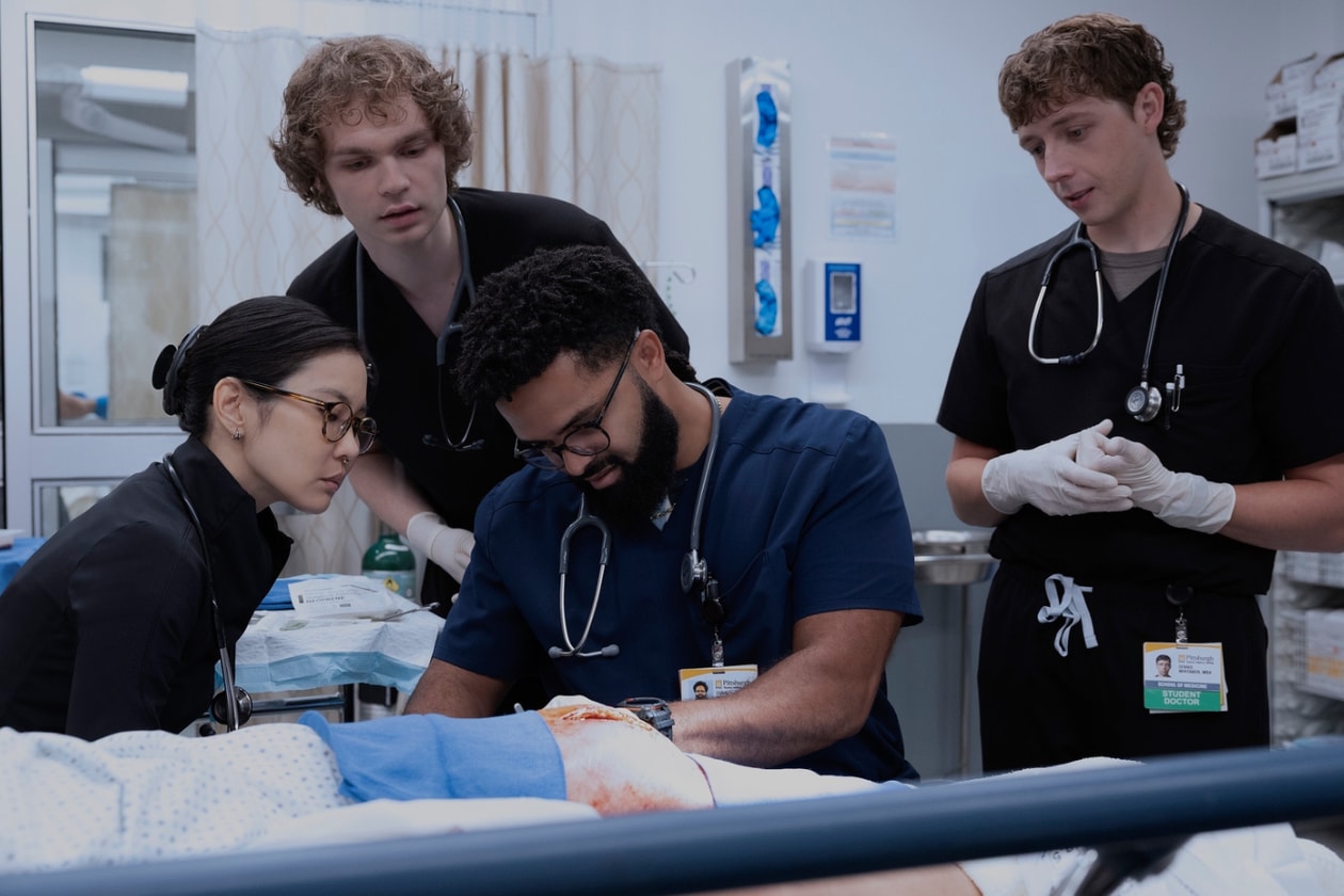 Lucas Iverson The Pitt saison 2 James Ogilvie interview