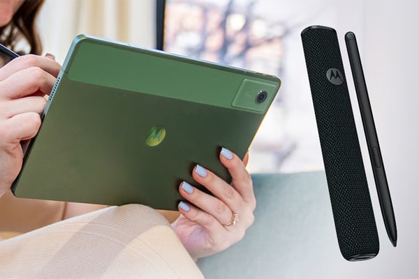 Motorola moto g stylus (2026) and moto pad (2026) showcasing active pen, AMOLED display, and AI-powered Android 16 features