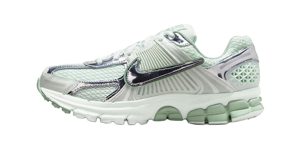 Nike Delivers the Zoom Vomero 5 in “Barely Green/Metallic Silver”
