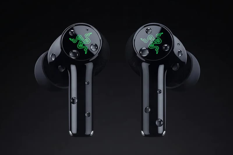 Razer Hammerhead V3 HyperSpeed wireless gaming earbuds with charging case that doubles as a low-latency USB-C receiver