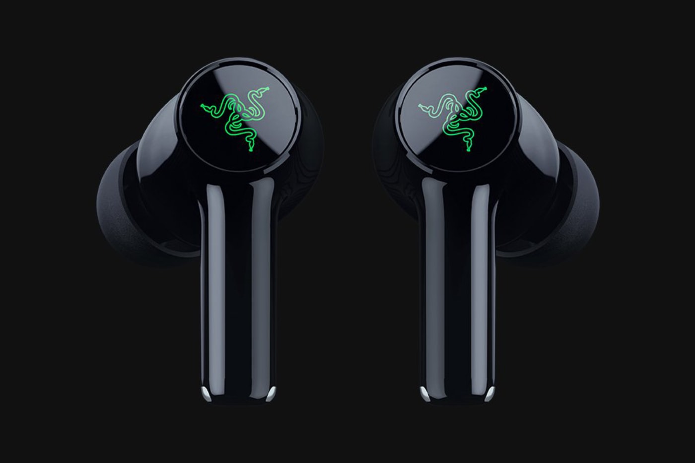 Razer Hammerhead V3 HyperSpeed wireless gaming earbuds with charging case that doubles as a low-latency USB-C receiver