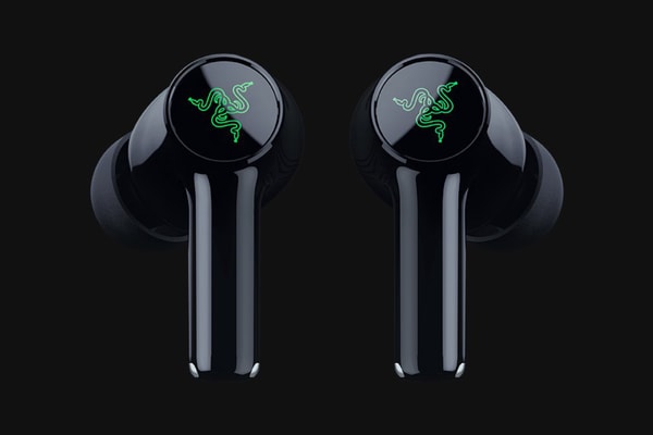 Razer Hammerhead V3 HyperSpeed wireless gaming earbuds with charging case that doubles as a low-latency USB-C receiver