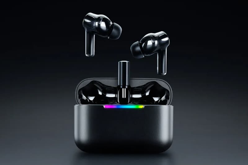 Razer Hammerhead V3 HyperSpeed wireless gaming earbuds with charging case that doubles as a low-latency USB-C receiver