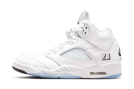 Jordan Brand Brings Back the Air Jordan 5 "White Metallic" With OG Details