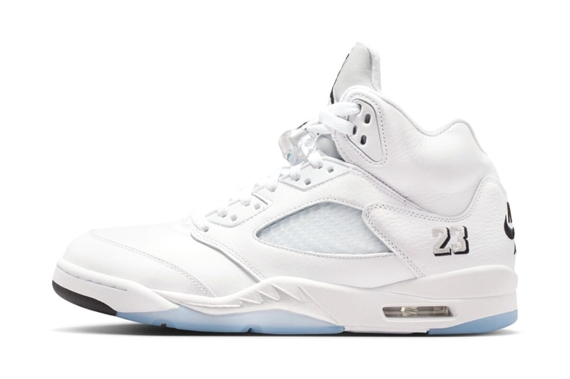 Jordan Brand Brings Back the Air Jordan 5 "White Metallic" With OG Details