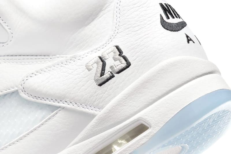 Air Jordan 5 "White Metallic" HQ7978-103 Release Info White/Metallic Silver-Black jordan brand nike