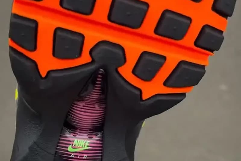 Nike Reimagines the Air Max 95 With a Vibrant "Multicolor" Woven Upper White/Pearl Grey/Light Charcoal/Purple Dynasty "Grey/Multi" IB3695-100