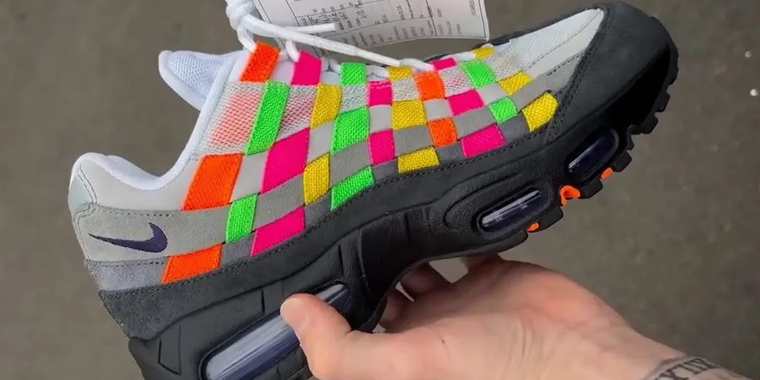 Nike Reimagines the Air Max 95 With a Vibrant "Multicolor" Woven Upper