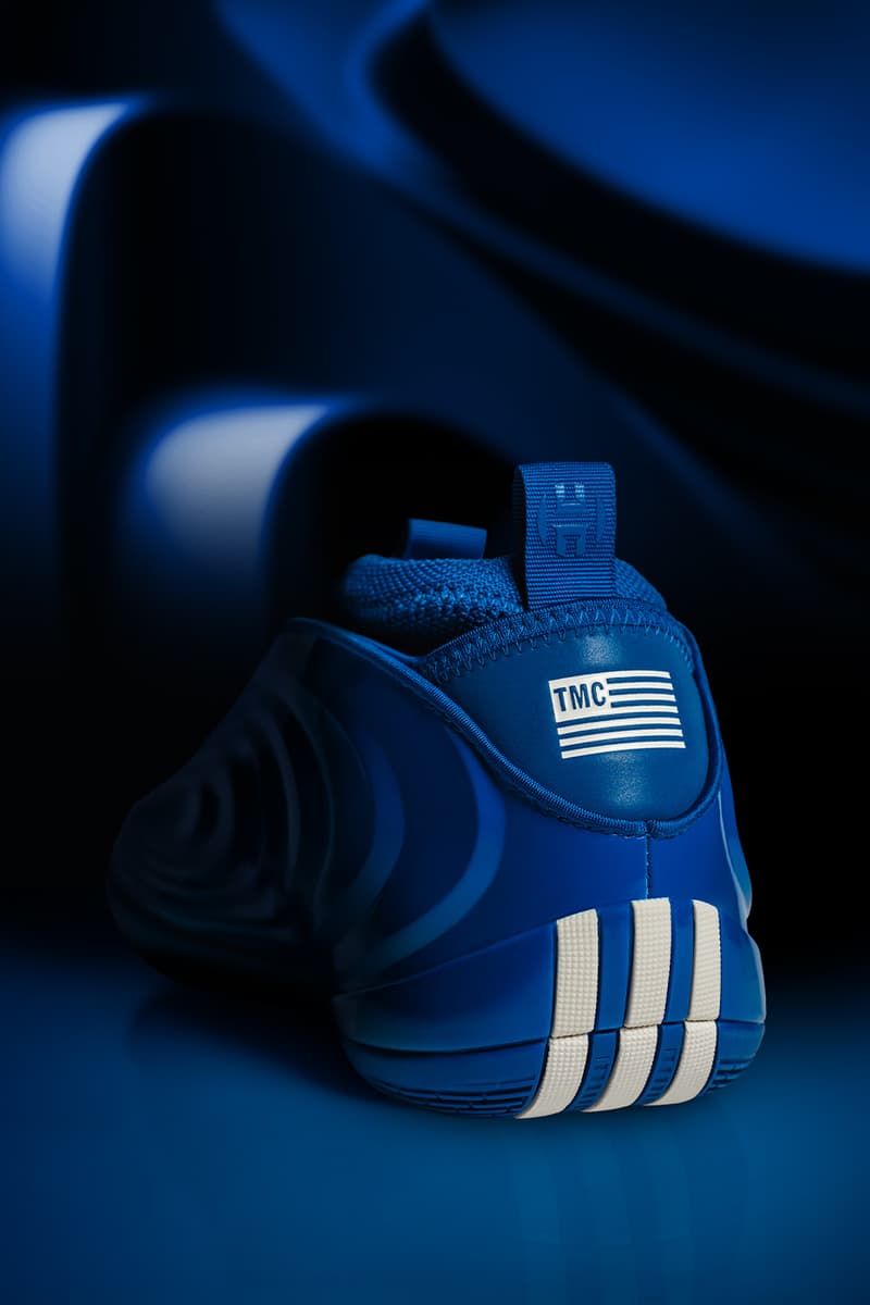 adidas Harden Vol. 10 'Marathon' colorway featuring custom Crenshaw wordmarks and 'Marathon Continues' heel flag, designed in collaboration with The Marathon Clothing - detail view 4