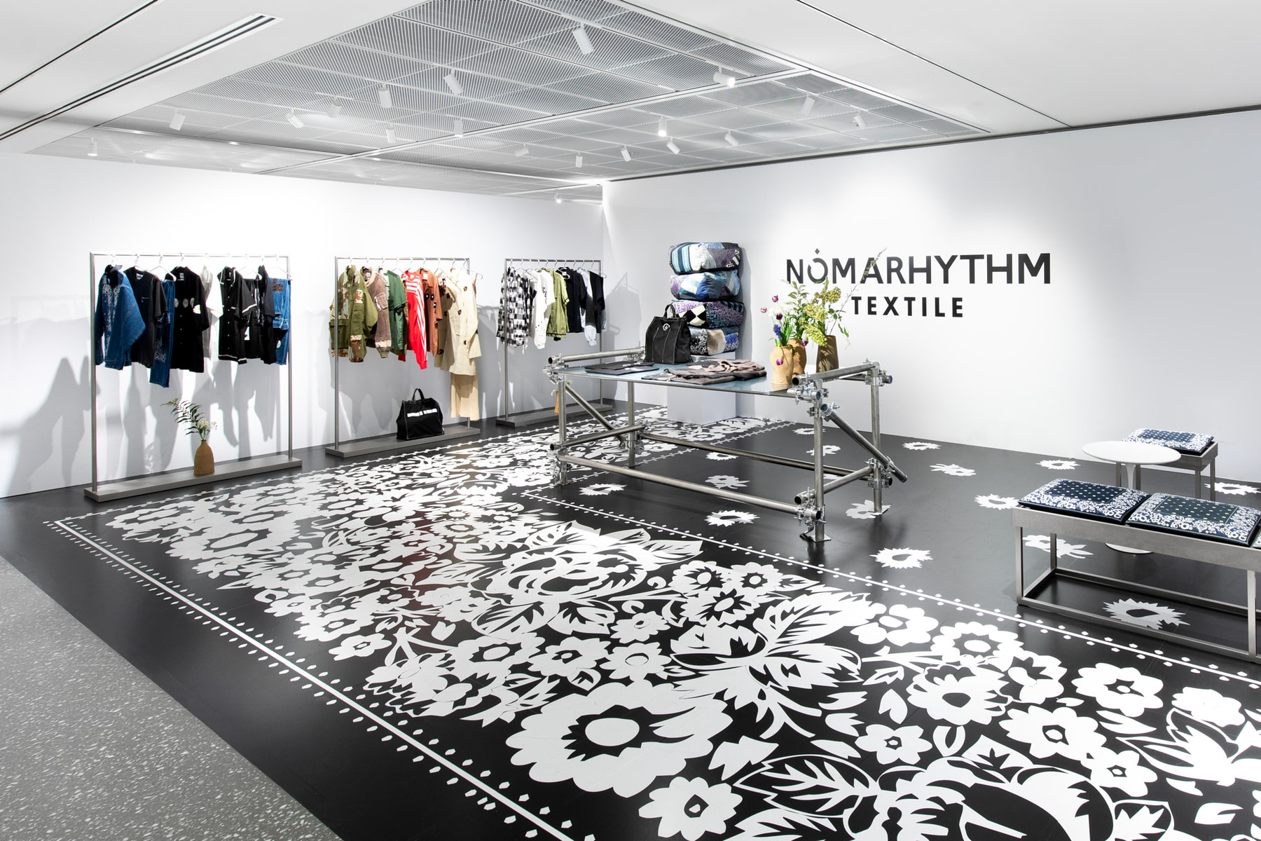 NÒMARHYTHM TEXTILE Opens Its First Hong Kong Pop-up at BELOWGROUND masako noguchi takuma sasaki HBX interview