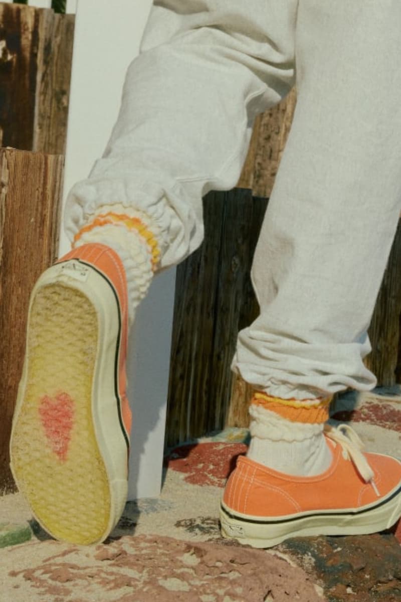 BEAMS BOY Vans Authentic Vintage Orange 13310897106 Release Info