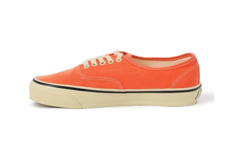 BEAMS BOY Vans Authentic Vintage Orange 13310897106 Release Info