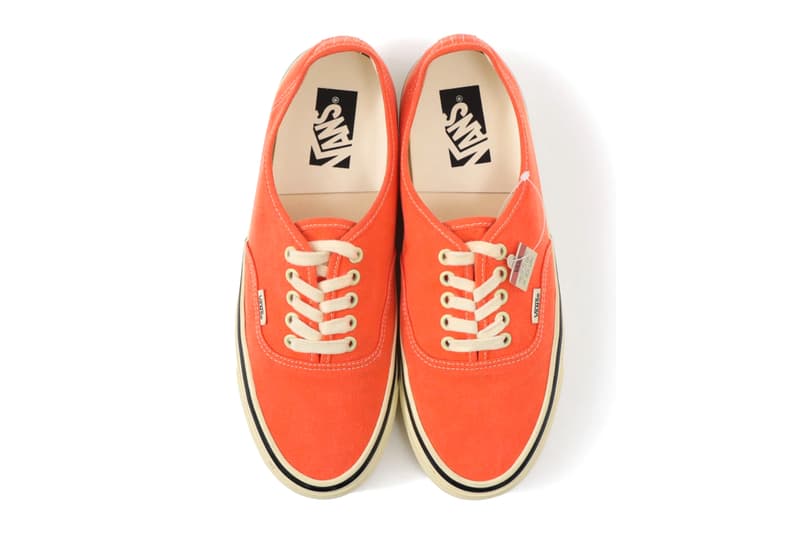 BEAMS BOY Vans Authentic Vintage Orange 13310897106 Release Info