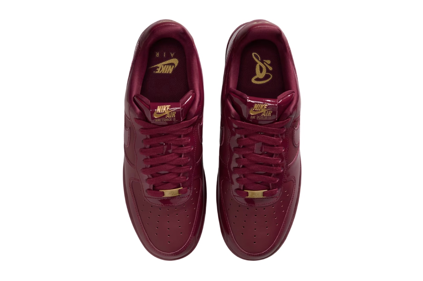 Syna Nike Air Force 1 07 Dark Beetroot Red Oxide IO9970-638 Release Info