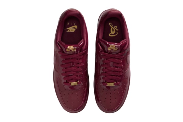 Syna Nike Air Force 1 07 Dark Beetroot Red Oxide IO9970-638 Release Info