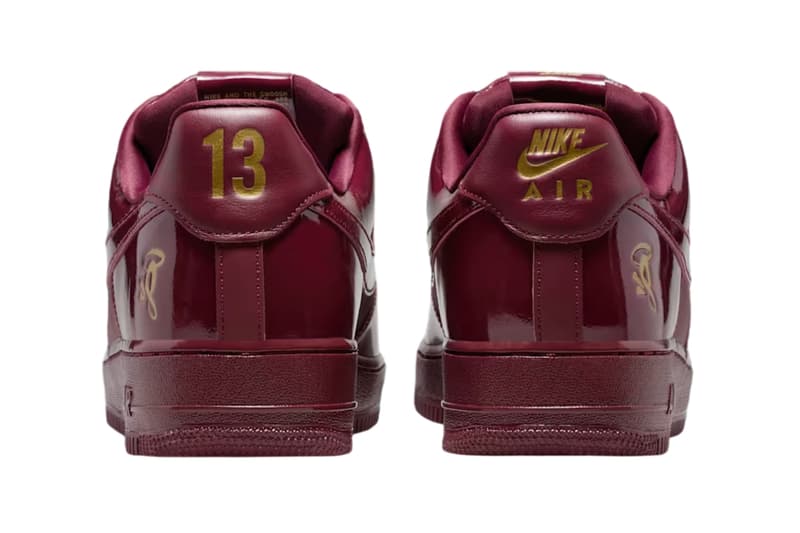 Syna Nike Air Force 1 07 Dark Beetroot Red Oxide IO9970-638 Release Info