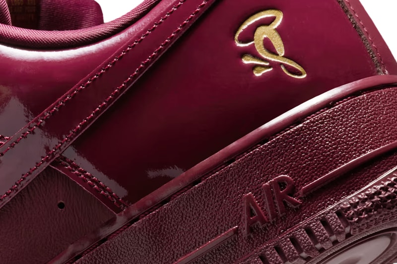 Syna Nike Air Force 1 07 Dark Beetroot Red Oxide IO9970-638 Release Info